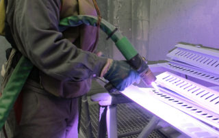 galvanisation volets métalliques à Paris