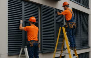 réparation et entretien de persiennes métalliques en région parisienne